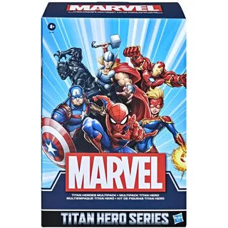 Marvel Titan Hero Multipack Actionfigur 30 cm grün/mehrfarbig