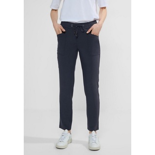 Cecil Jogger Pants »Style Tracey Travel«, mit aufgesetzten Eingrifftaschen, blau