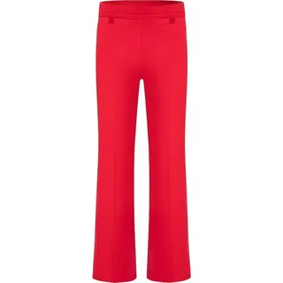 Cambio Damen Stoffhose mit Stretch-Anteil für optimalen Tragekomfort und Bewegungsfreiheit - Rot