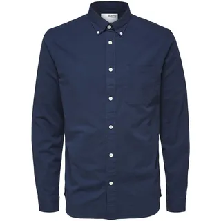 Selected Homme Male Langarmhemd Oxford | Long sleeved shirt