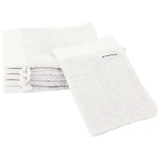 Waschhandschuh COLOR BATH 16 x 21 cm weiß 6 St.