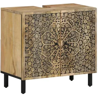 vidaXL Waschbeckenunterschrank 62 x 58 cm Braun