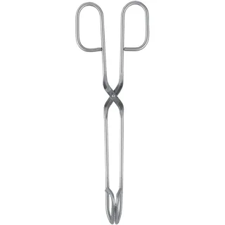 triangle Grillzange Edelstahl 24 cm - Würstchenzange aus Edelstahl | Fleischzange in Gastronomiequalität – stabiles Gelenk, geriffelte Griffe, spülmaschinengeeignet