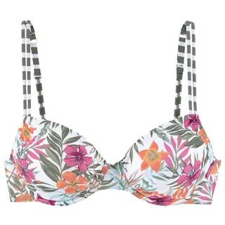 VENICE BEACH Bügel-Bikini-Top Damen Weiß 36 Cup B