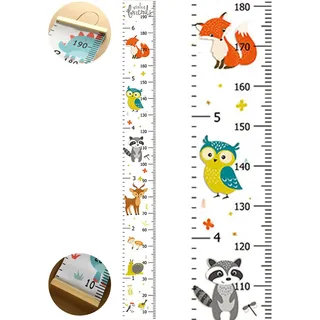 Kinder Höhe Maßnahme,Höhe Diagramm Größe Messlatte Tragbare Wandaufkleber,Messlatten für Baby- & Kleinkinderzimmer,Kinder Wachstumstabelle,für Schlafzimmer Kinderzimmer-Wanddekorationen(200cm *20cm)