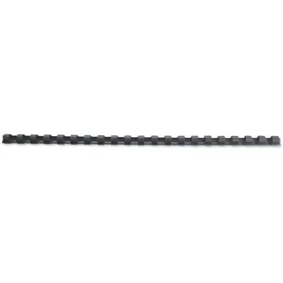 GBC Kunststoff-Binderücken 21 Ringe 45 Blatt A4 8 mm 100 Stück schwarz