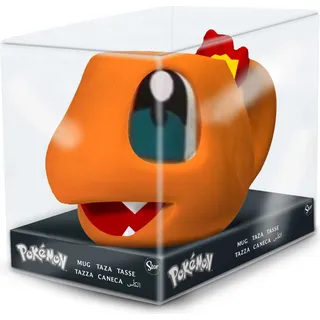 Pokémon 3D Tasse Glumanda 385 ml - Orange