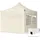 Faltpavillon 3 x 3 m inkl. 4 Seitenteile Creme