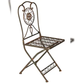 DanDiBo Ambiente Tecla Gartenstuhl 39 x 92 x 92 cm braun