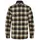 Singi Heavy Flannel Hemd Chalk White Dark Navy XS