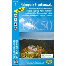 Naturpark Frankenwald 1 : 50 000 (UK50-4)