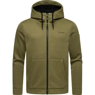 Ragwear Kapuzensweatjacke »Kapuzenstrickjacke Fabian«, grün