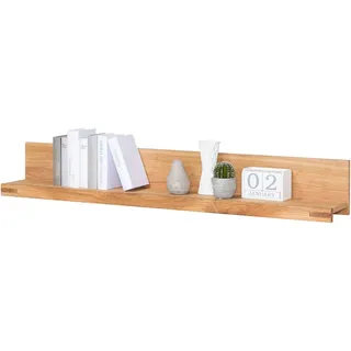 Home affaire Wandregal Wandregal Breite 138cm, Wandboard, teilmassiv Eiche, modern