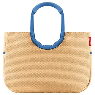 Loopshopper L frame raffia blue