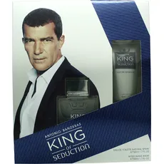 Antonio Banderas, Beauty Geschenkset, King of Seduction Set 50ml EDT + 50ml Aftershave Balm (Parfum set)