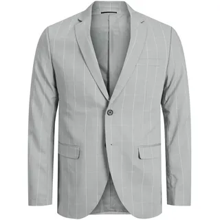 JACK & JONES Herren Jprfranco Check Blazer Sn Sakko, Light Gray/Checks:super Slim Fit, 48