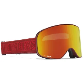 Hawkers Skibrillefür ARTIK Big Burgundy Red Männer und Frauen - Schneebrillen in verschiedenen Farben und Modellen - Snow Goggles