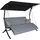 Swing Zip Granit 3-Sitzer