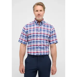 Eterna Kurzarmhemd »MODERN FIT« EASY IRON (bügelleicht), rot