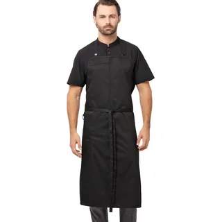 Chef Works Herren Brio Kochschürze Schürzen, Schwarz, Large