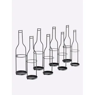 heine home Weinregal, schwarz