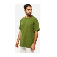 T-shirt Yoga Strukturiert Bio-baumwolle Herren - Grün, XL