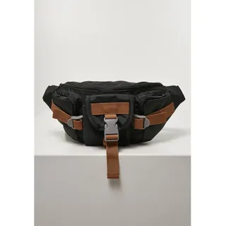 Urban Classics Hiking Recycled Rips Shoulder Gürteltasche - Black - One Size