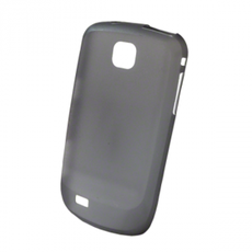 Ultradünne Frostcover Case für Samsung Galaxy mini S5570 schwarz
