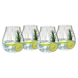 Riedel - Gin Gläser - Optical O - Glas - 12,4 cm - 4er Set