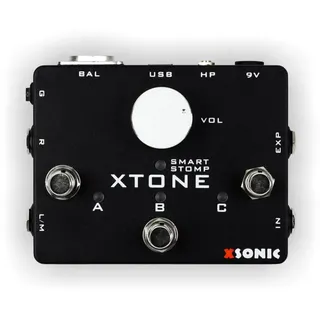 XSONIC Xtone Mobile Audio Interface mit extrem niedriger Latenz, 192 kHz Abtastrate, 108 dB Dynamikbereich, Expression-Pedal-Eingang, Unterstützung für iOS, Windows, Mac, BIAS FX