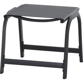 Siena Garden Gartenhocker 52 x 51 x 44 cm anthrazit