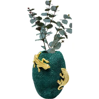 Kare Design Vase Chameleon Jack Fruit, 39«, goldfarben