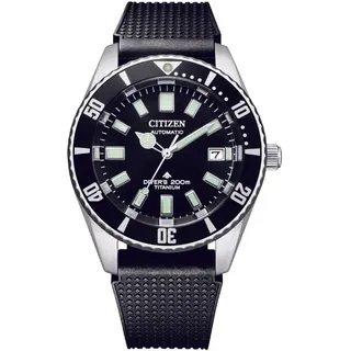 Citizen Automatik Herren Taucheruhr Polyurethan 41 mm NB6021-17E