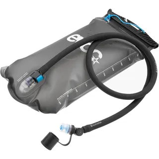 Evoc Hydration Bladder 2 INSULATED Trinkblase (auslaufsicherer Trinkbeutel mit isoliertem Schlauch, BPA- & PVC-frei, leicht zu reinigen), Carbon Grey