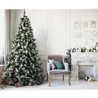 Bakaji Weihnachtsbaum Harmony Marilleva 240 cm Grün
