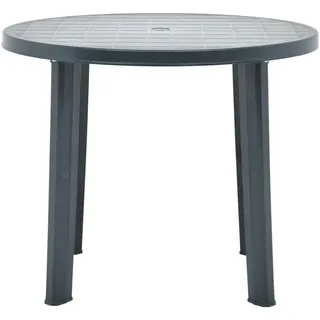 vidaXL Gartentisch Ø 89 x 72 cm Grün