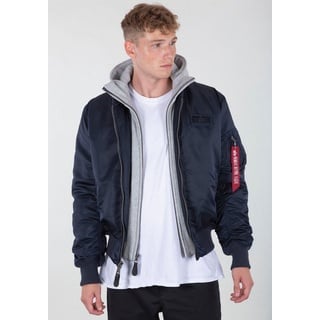 Alpha Industries MA-1 D-Tec Bomberjacke repl.-blue, Größe 3XL