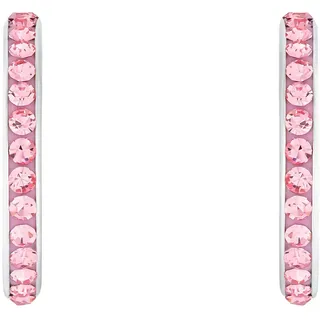 Amor Paar Creolen »Pink Passion« mit Kristallglas, bunt