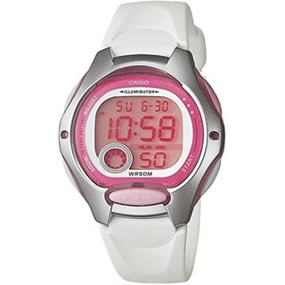 Casio Damen Analog-Digital Automatic Uhr mit Armband S0363110