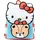 Loungefly Hello Kitty Hello Kitty and Bear Rucksack 26cm