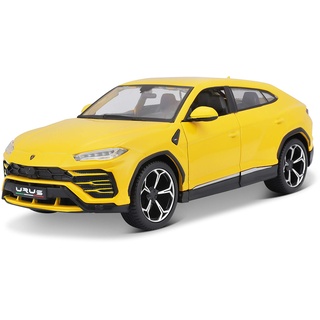 MAISTO Lamborghini Urus: Modellauto im Maßstab 1:24, Türen zum Öffnen, 20 cm, gelb (531519Y)