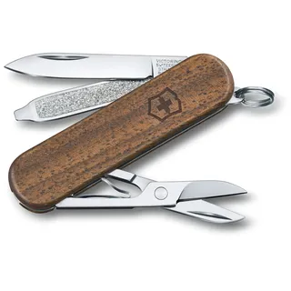 Victorinox Classic SD Wood 58mm, braun