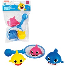 Bild 48822 Baby Shark 3er Set mit Badekescher, blau; rosa; gelb; weiß
