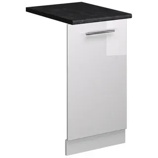 Vicco Unterschrank Geschirrspülblende Fame-Line 45 x 81,8 x 1,6 cm Weiß