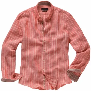 Trastevere-Leinenhemd Rot 43