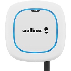 Wallbox Pulsar Max, Ladegerät für Elektrofahrzeuge (11 kW, Type 2, Wi-Fi, Bluetooth, OCPP, Innen/Außen, 5m, einfache Installation), Weiß