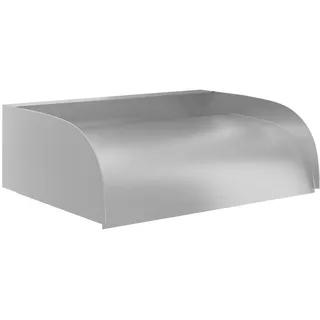 vidaXL Wasserfall 45x34x14 cm Edelstahl 304