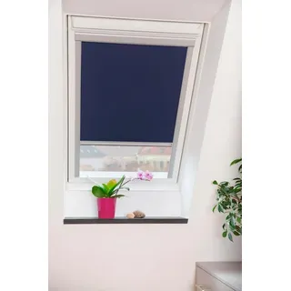 Dachfensterrollo Skylight 97,3 x 122 cm blau