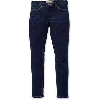Carhartt Layton, Jeans Slim Fit Damen - Dunkelblau - W4