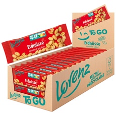 Bild Lorenz Erdnüsse geröstet, gesalzen Riegel, 28er Pack (28 x 40 g)